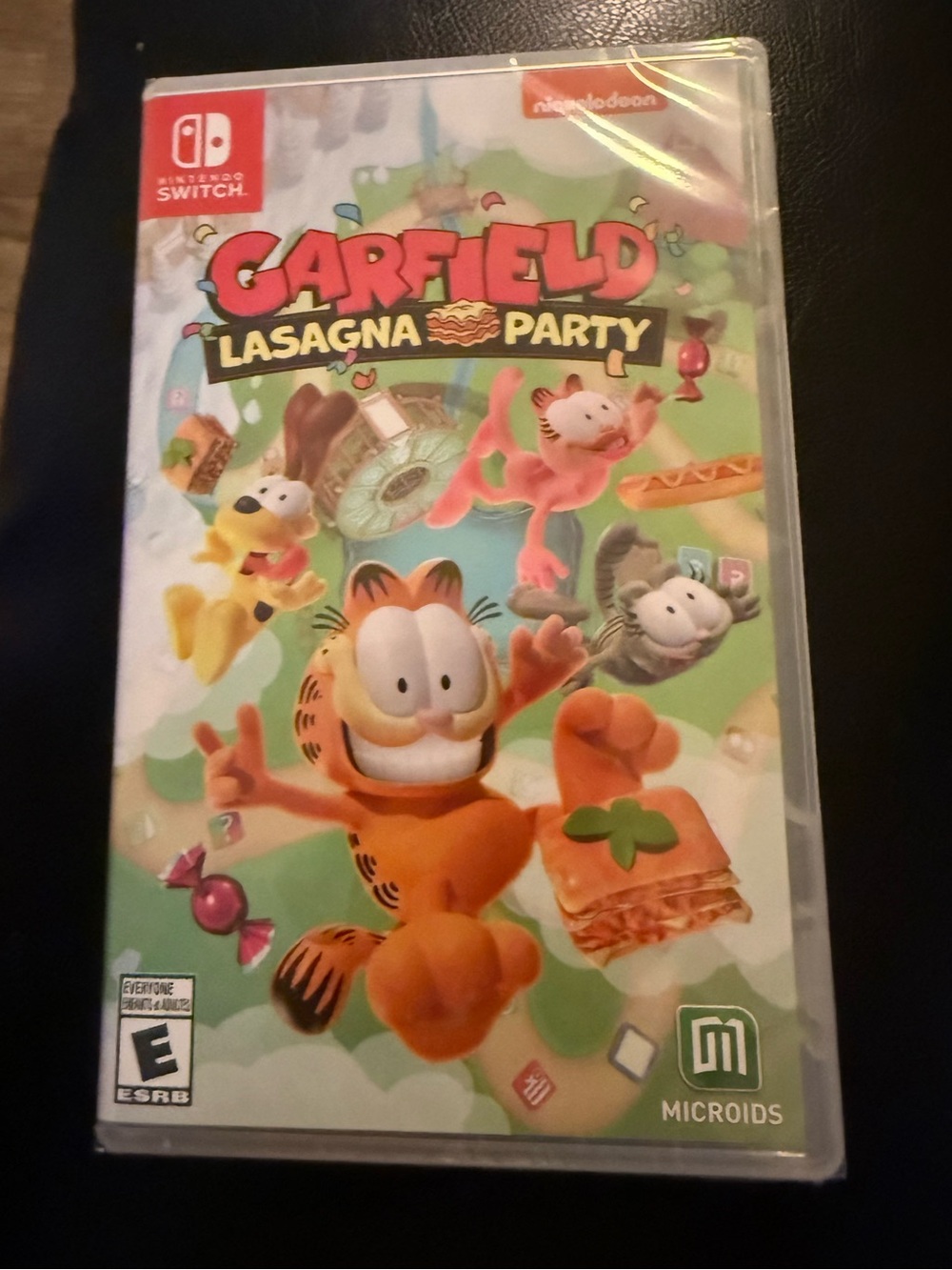 Garfield Lasagna Party Nintendo Switch Game NEW Factory Sealed